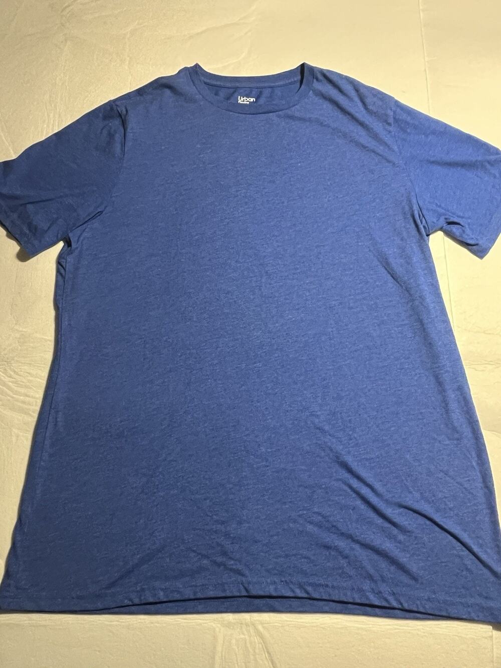 Urban Pipeline Ultimate SuperSoft T Shirt Mens XL Tall Blue Heather Crew Neck